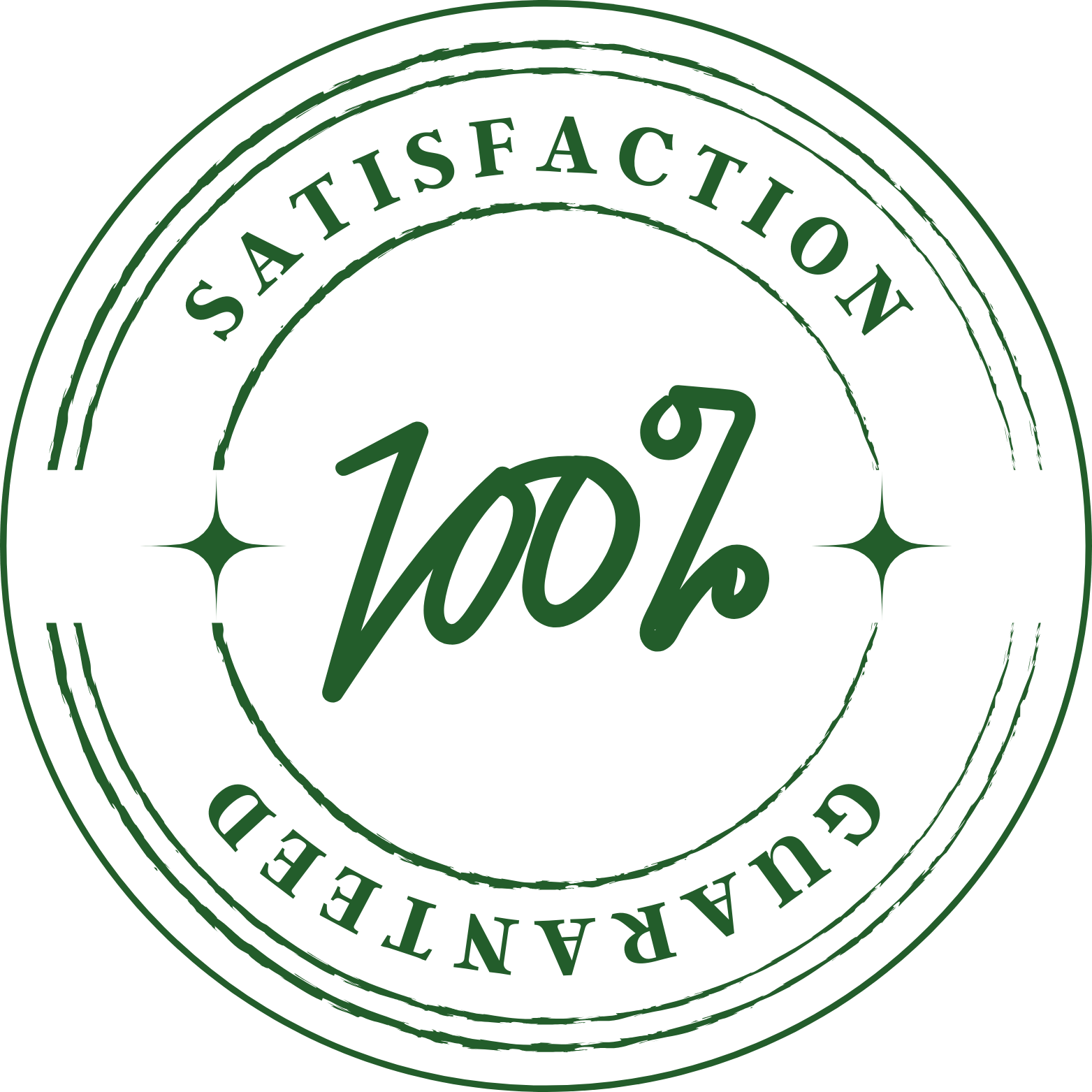 100% SATISFACTION