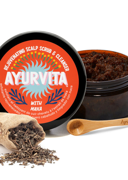 Maka Rejuvenating Scalp Scrub & Cleanser
