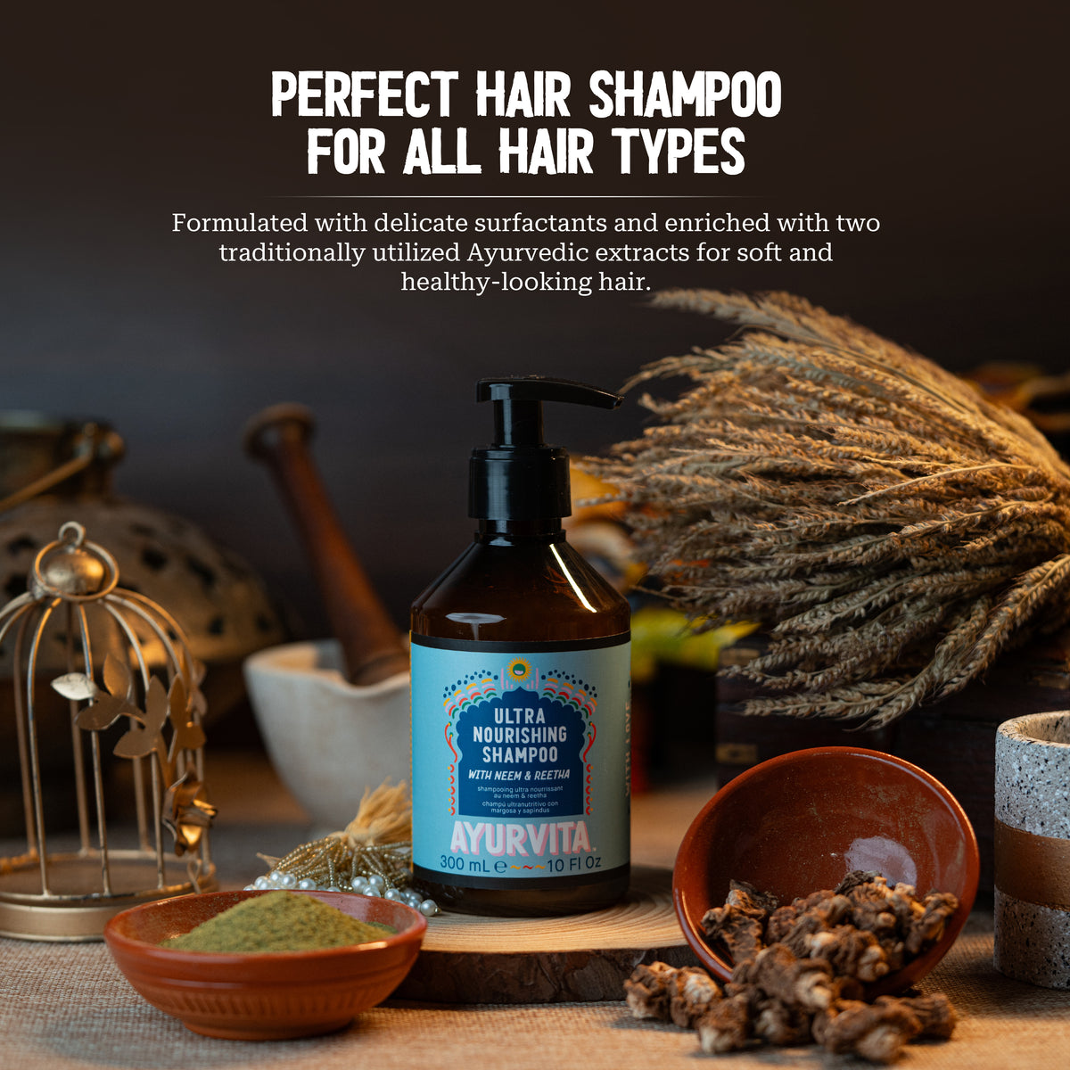 Neem & Reetha Ultra Nourishing Shampoo