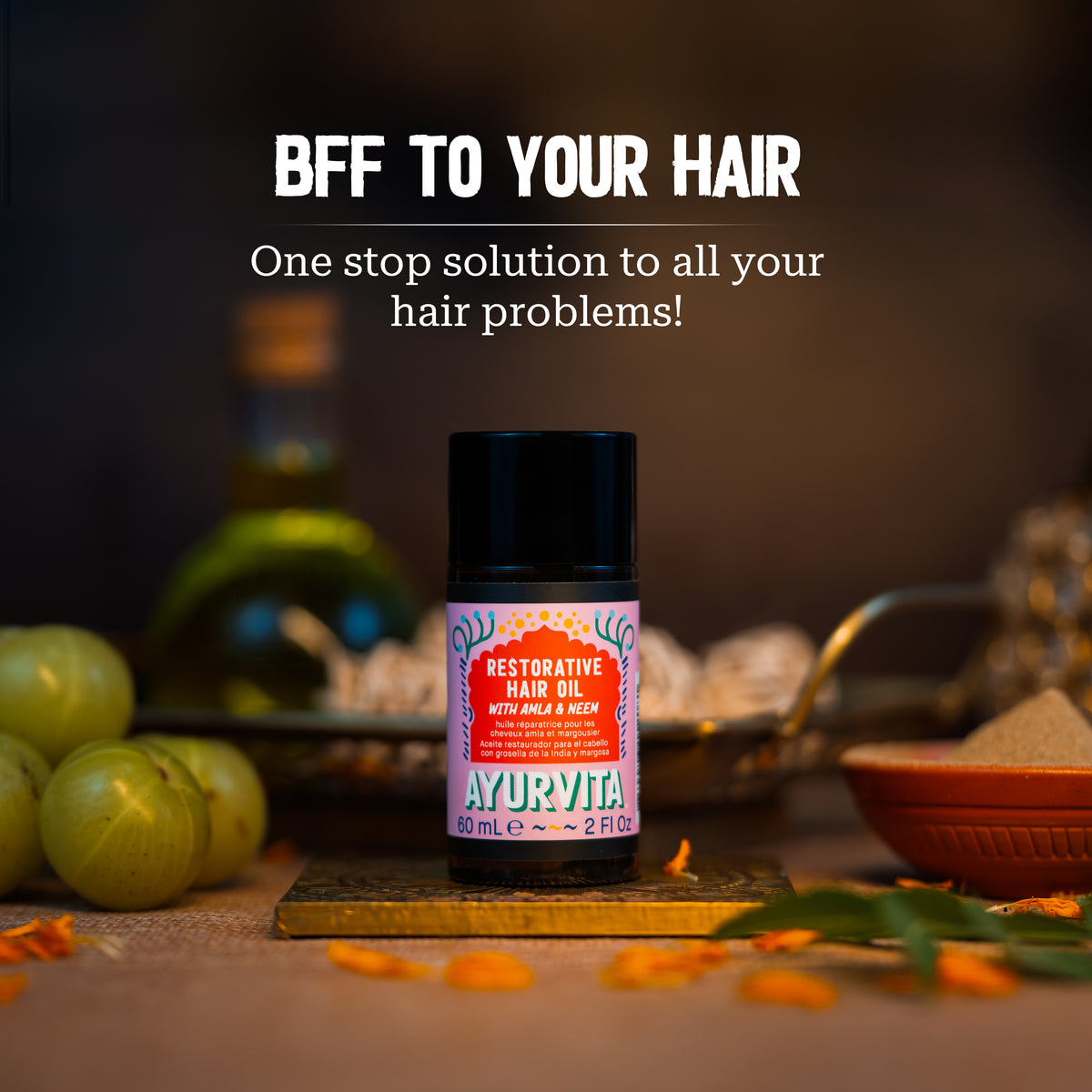 Amla & Neem Restorative Hair Oil