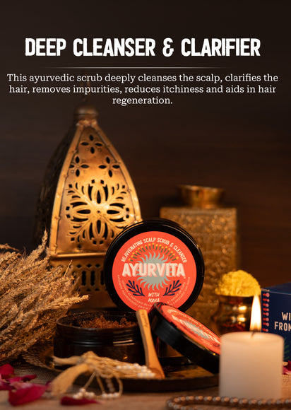 Maka Rejuvenating Scalp Scrub & Cleanser