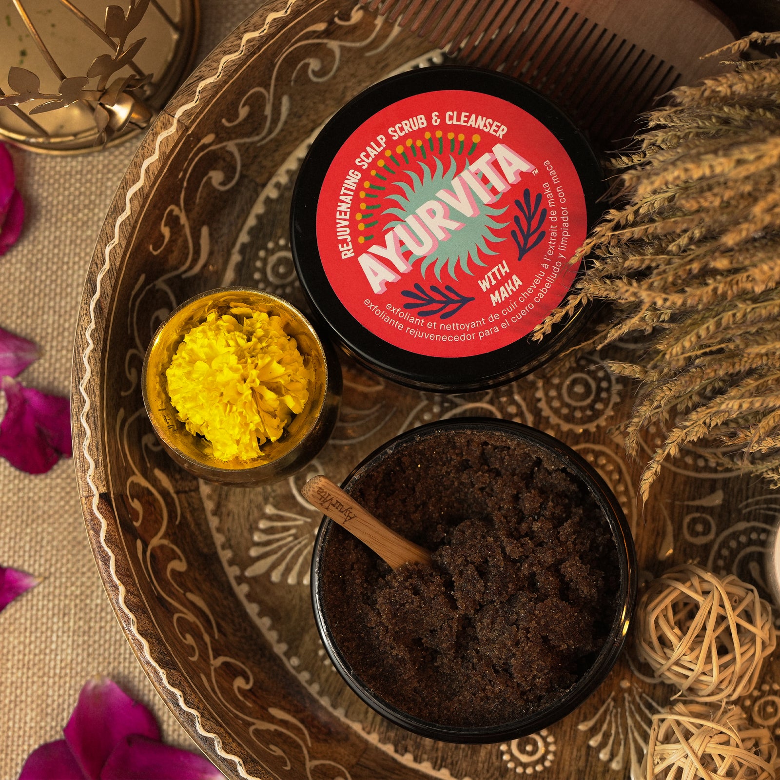 MAKA REJUVENATING SCALP SCRUB & CLEANSER