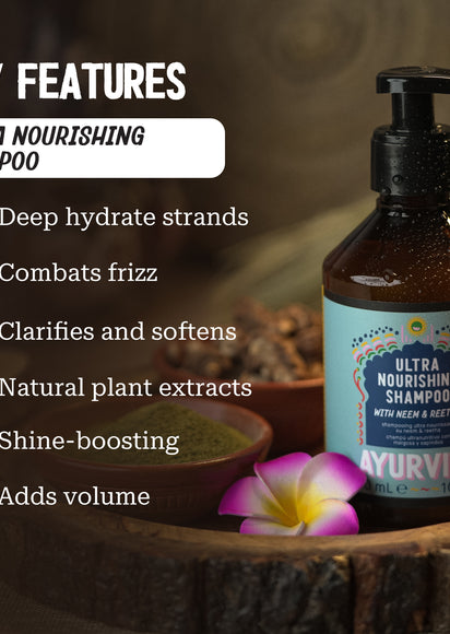 Neem & Reetha Ultra Nourishing Shampoo
