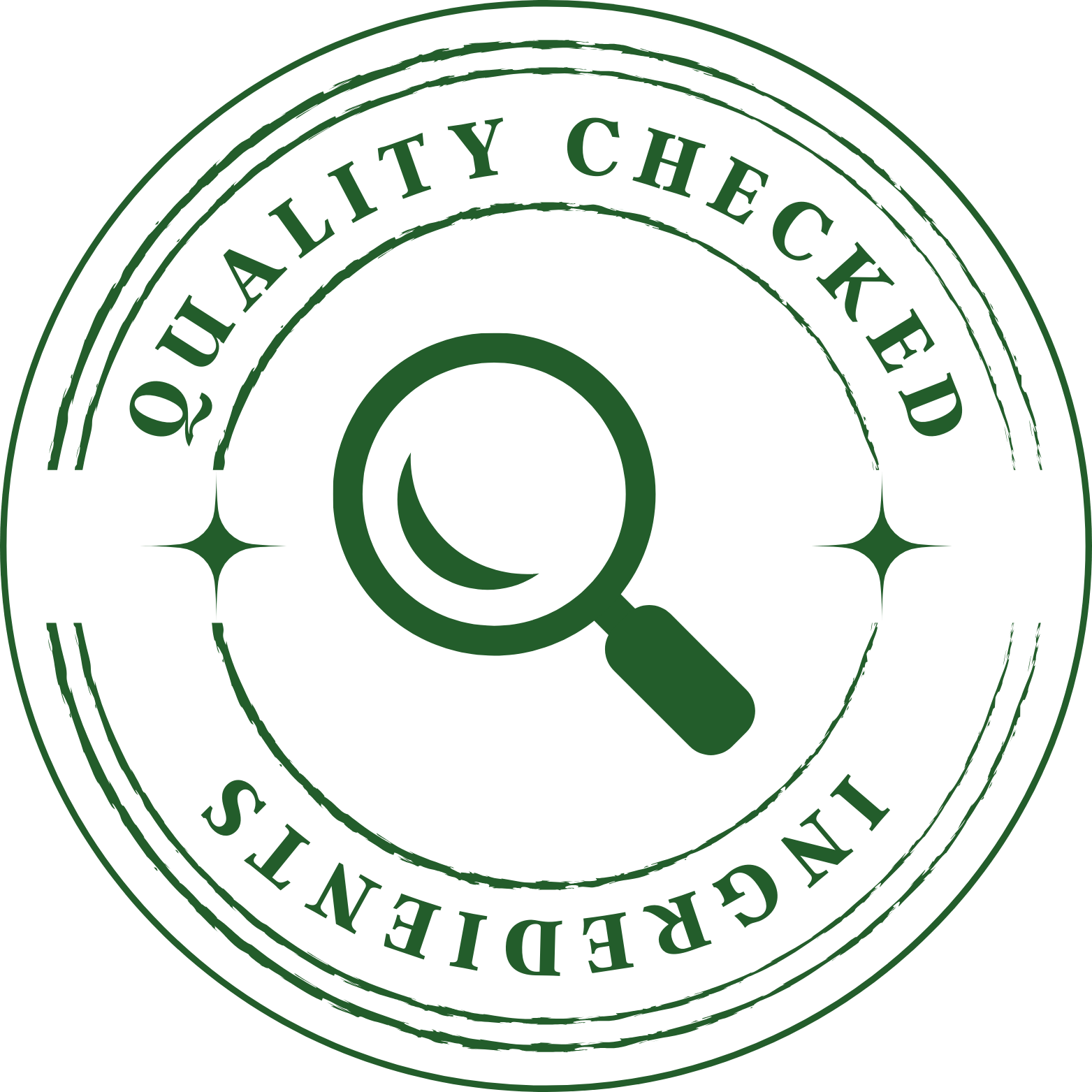 Quality Checked Ingredients